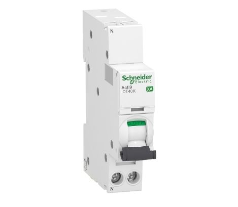 Schneider Electric Acti 9 Acti9 iDT40K XA MCB, 1+N, 20A Curve C, 230V AC