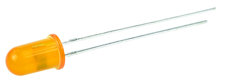Kingbright2.5 V Yellow LED 5mm Through Hole, L-7113SYCK