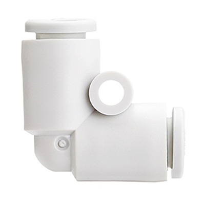 SMC KQ2 Series Branch Union Elbow, Push In 3/16 in to Push In 3/16 in, Tube-to-Tube Connection Style, KQ2L05-00A