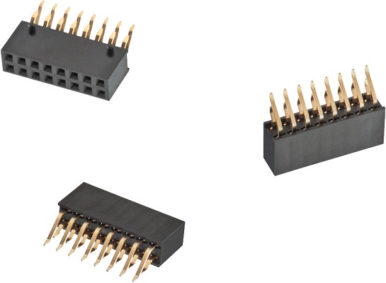 Wurth Elektronik WR-PHD Series Angled PCB Socket, 24-Contact, 2-Row, 2.54mm Pitch