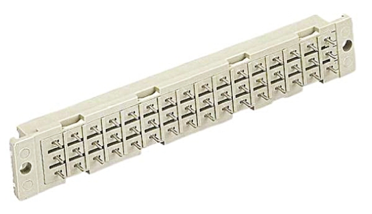 HARTING DIN 41612 48 Way 5.08mm Pitch, Straight DIN 41612 Connector, Socket