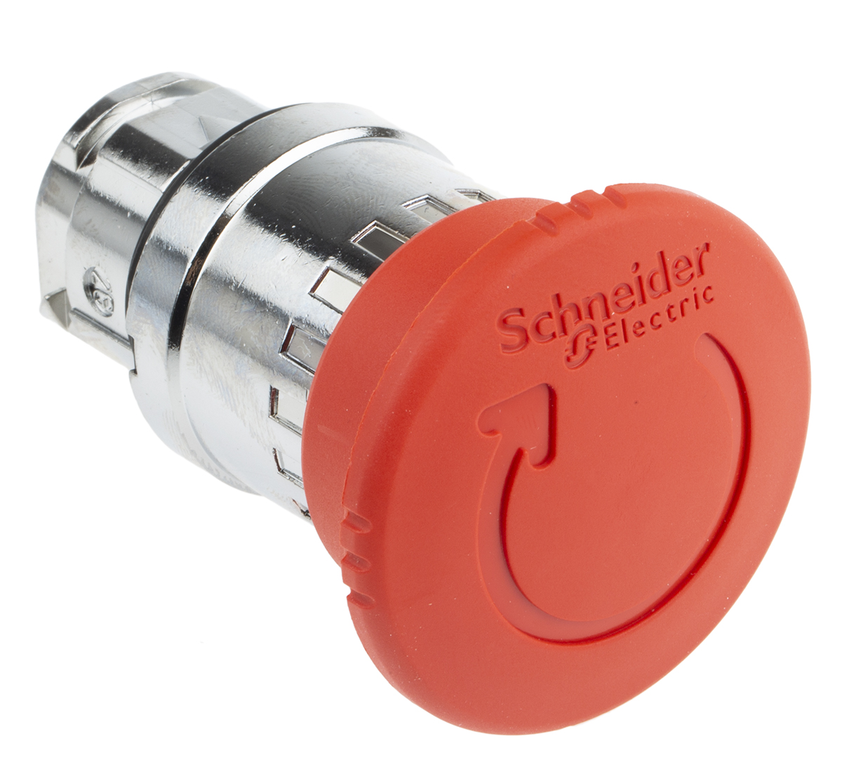 Schneider Electric ZB4BS844, Twist to Release Emergency Stop Switch