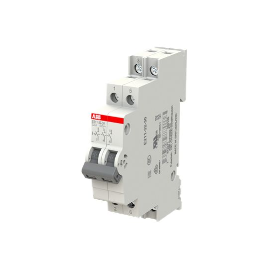 ABB 3 Pole DIN Rail Isolator Switch - 32A Maximum Current, IP20
