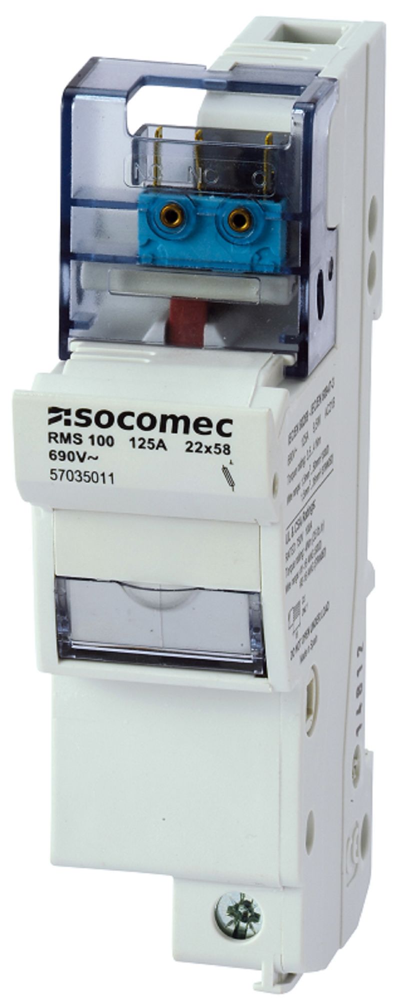 Socomec 100A Fuse Holder for 22.2 x 58mm Fuse, 2P