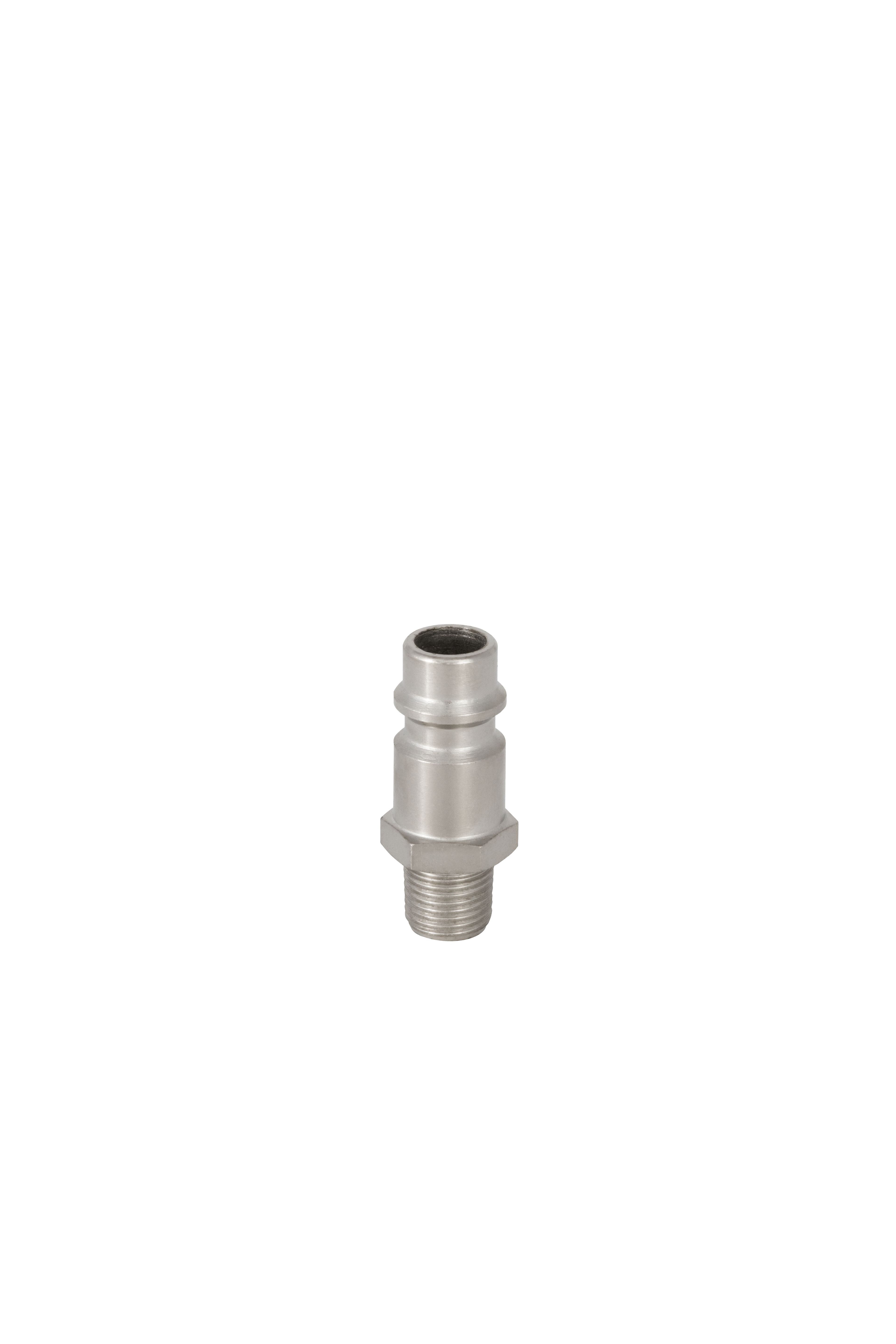 RS PRO Steel Male Pneumatic Quick Connect Coupling, G 1/4 Male Threaded