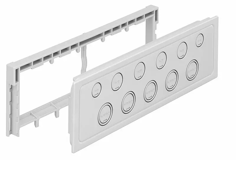 Spelsberg AK3 Series Flange for Use with Small Distribution Boards, 79.9 x 266.2 x 40mm