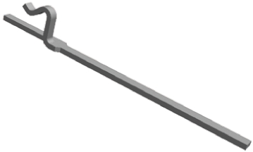 TE Connectivity 2.54mm Pitch SIL Lead Frame, Tin