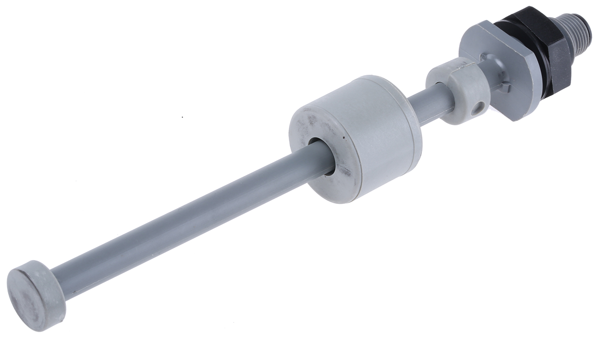 Sensata Cynergy3 RSF66P Series Vertical Polyphenylene Sulfide Float Switch, Float, NO/NC, 240V ac Max, 120V dc Max