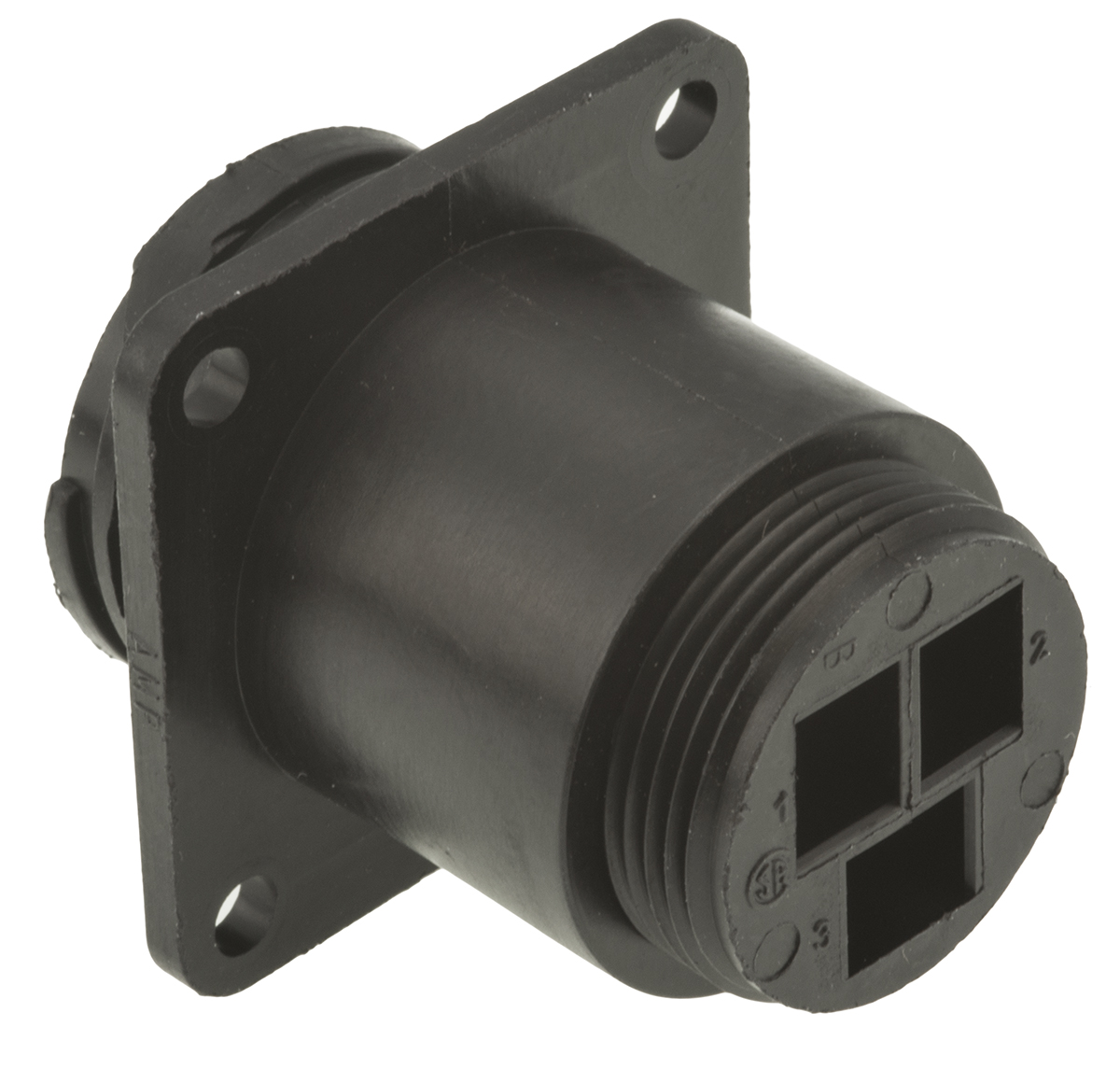 TE Connectivity Circular Connector, 3 Contacts, Panel, Standard Connector, Socket, Female, CPC Series