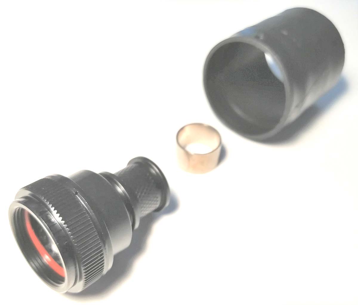 Amphenol Limited, BK4Size 10 Straight Circular Connector Backshell, For Use With 38999 III