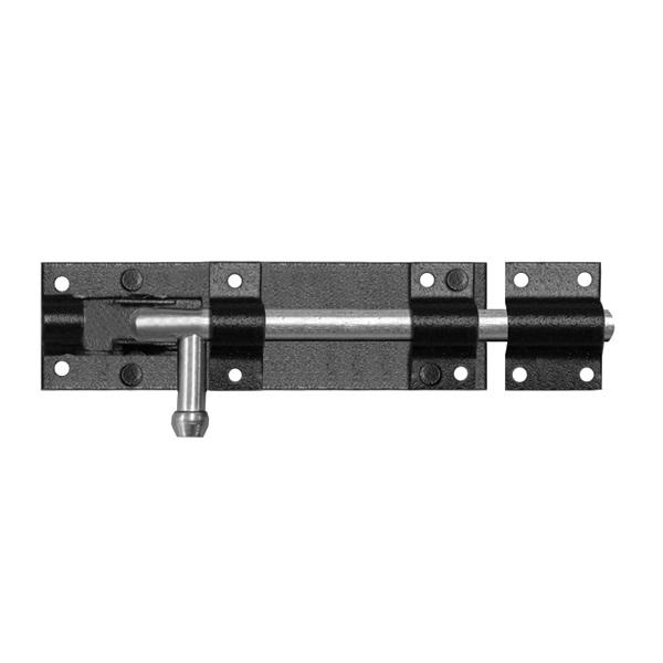 RS PRO Steel Black Powder Coating Door Bolt