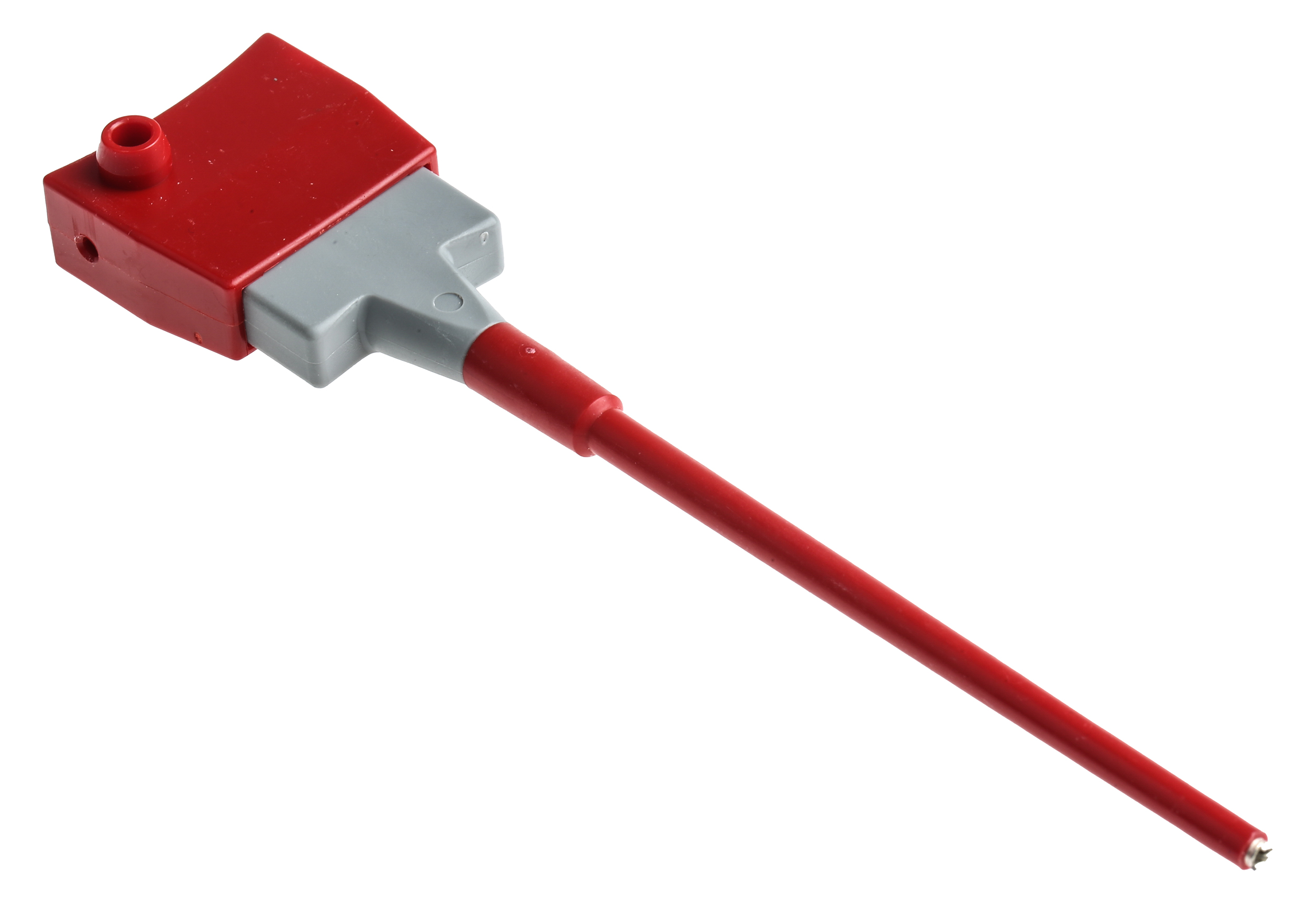 Hirschmann Test & Measurement Red Grabber Clip with Pincers, 4A, 60V dc, 4mm Socket