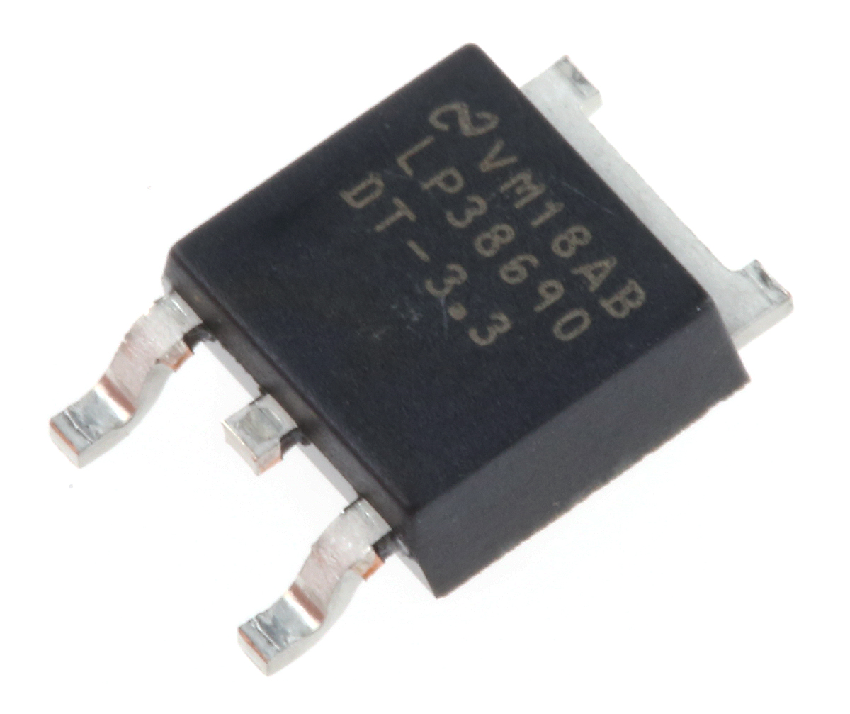 Texas Instruments LP38690DT-3.3/NOPB, Voltage Regulator 10V TO-252 3-Pin