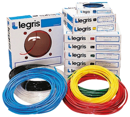 Legris Compressed Air Pipe Green PUR 10mm x 25m 1025U Series