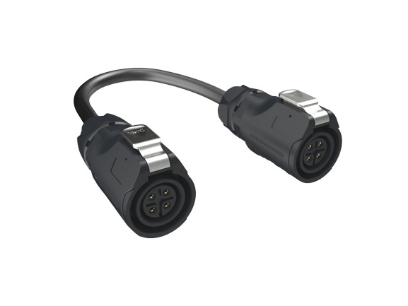 Amphenol Communications Solutions Male 4 way M16 to Male M16 Sensor Actuator Cable, 3 m
