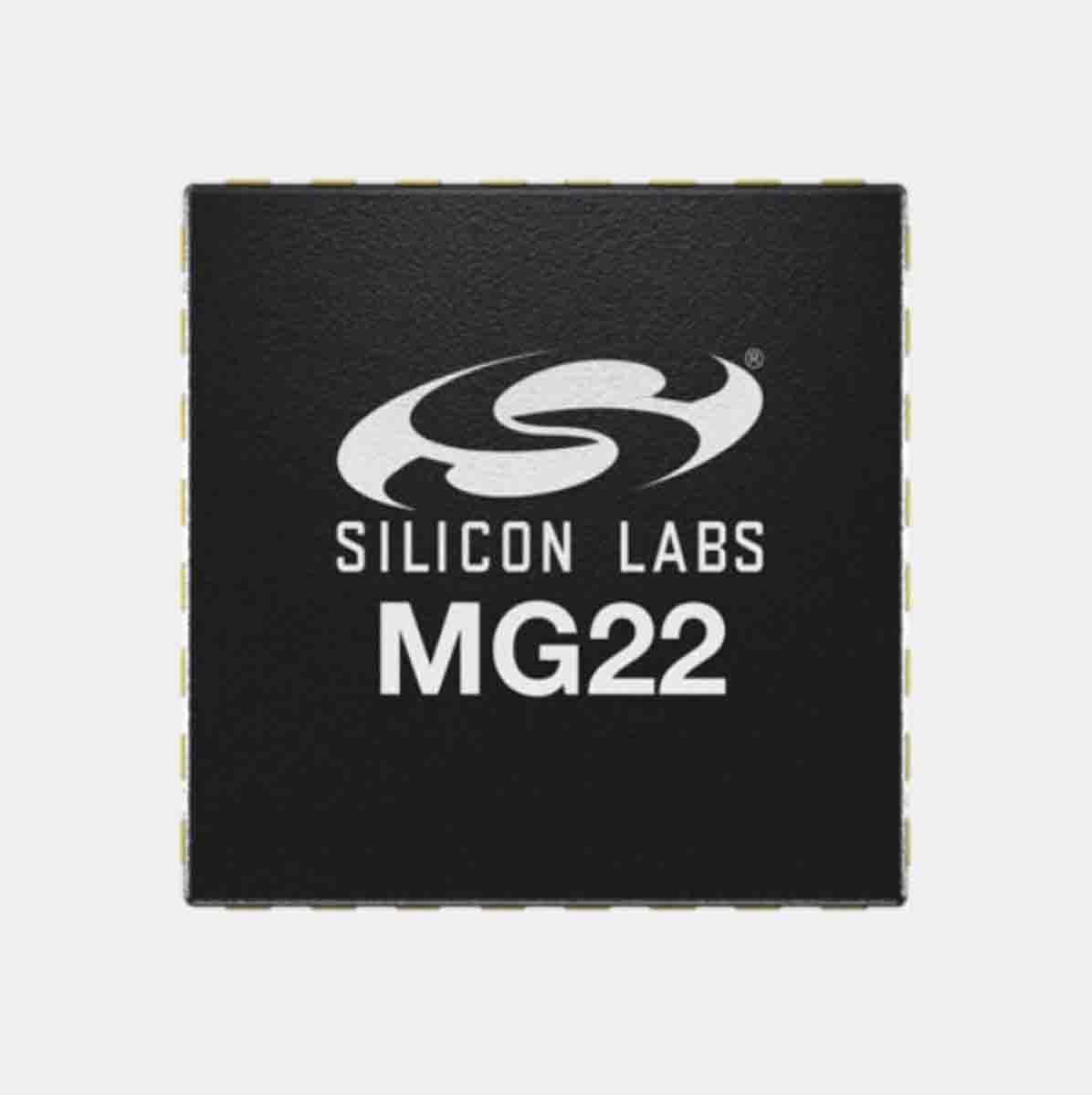 Silicon Labs, 32 bit ARM Cortex M33, EFR32MG22 Wireless Microcontroller, 76.8 MHz, 512kB FLASH, 40-Pin QFN