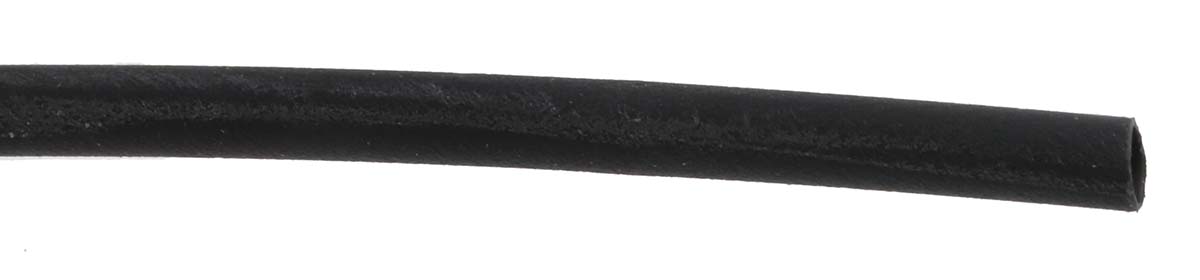 HellermannTyton Heat Shrink Tubing, Black 1.5mm Sleeve Dia. x 10m Length 3:1 Ratio, HIS-3 Series