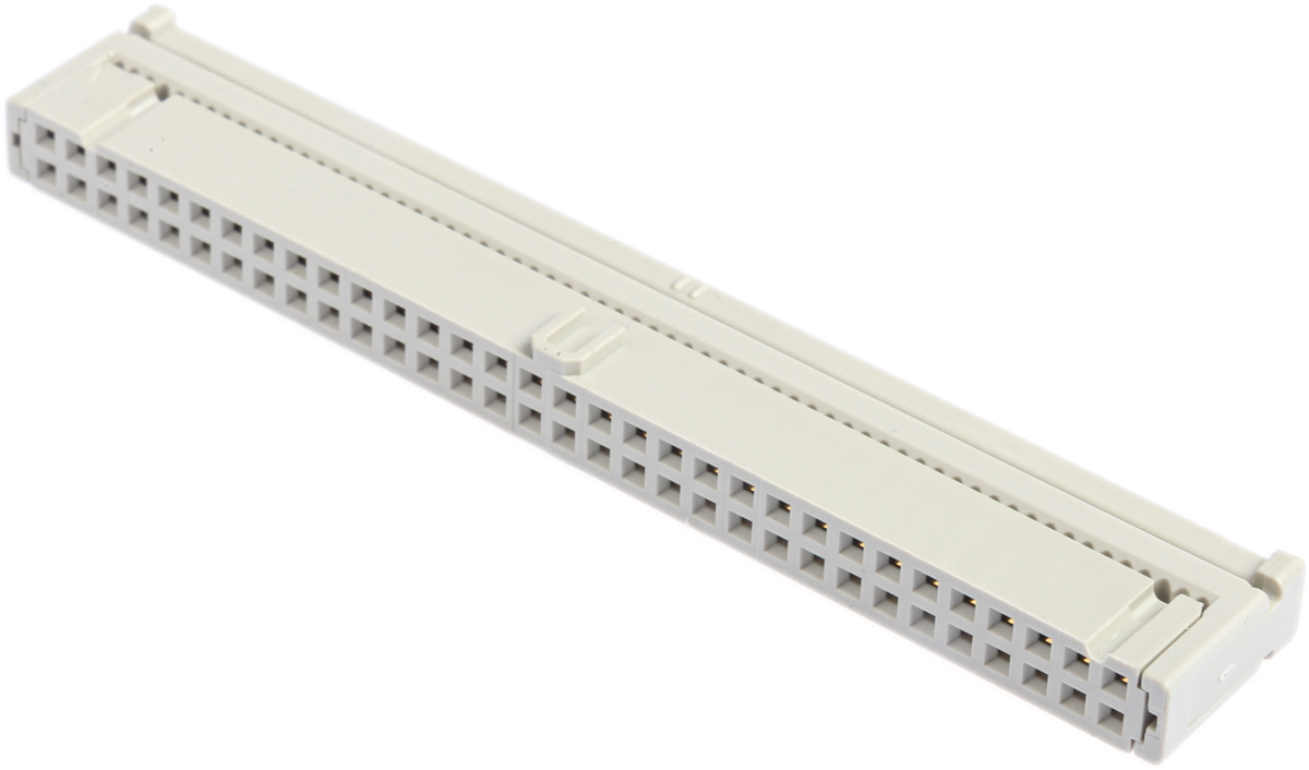 HARTING 64-Way IDC Connector Socket for Cable Mount, 2-Row