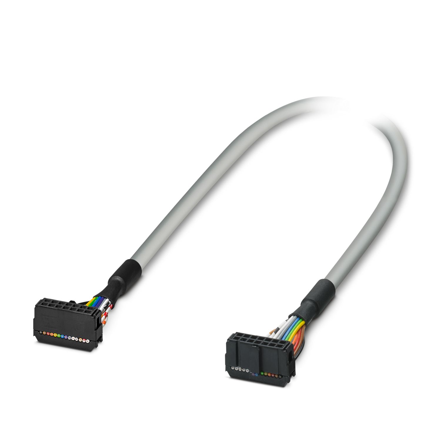 Phoenix Contact FLK 14/EZ-DR/HF/ 50/KONFEK Series Cable for Use with Sensors and Actuators, 30 V ac