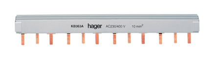 Hager 3 Phase Busbar