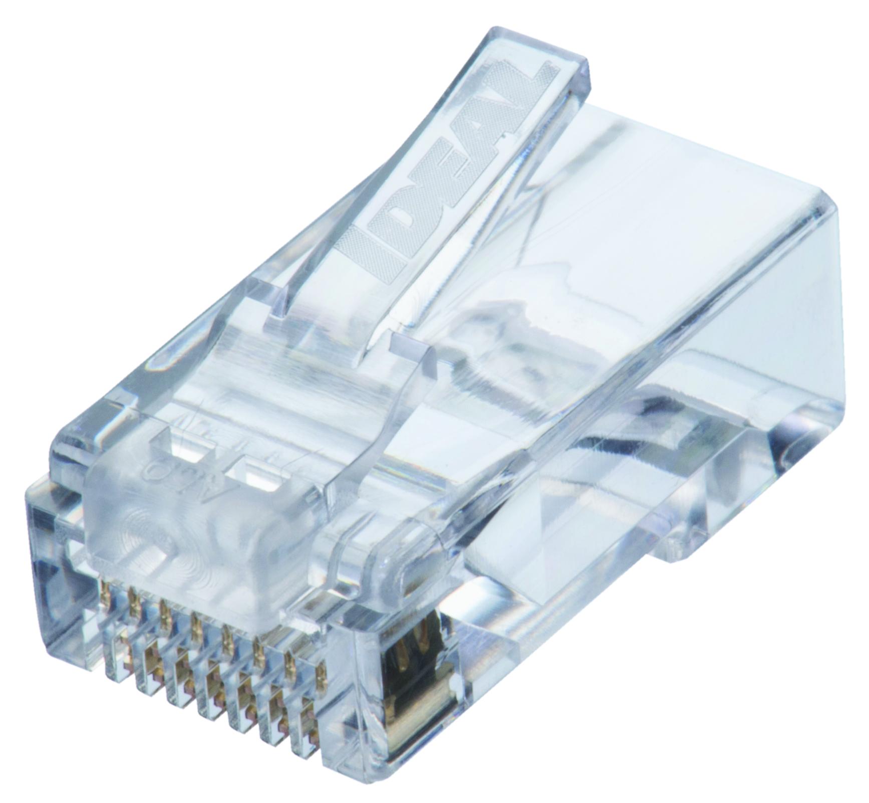 Ideal Industries Plug Telecom Connector, FT-45, 1 Way Feed Through Termination