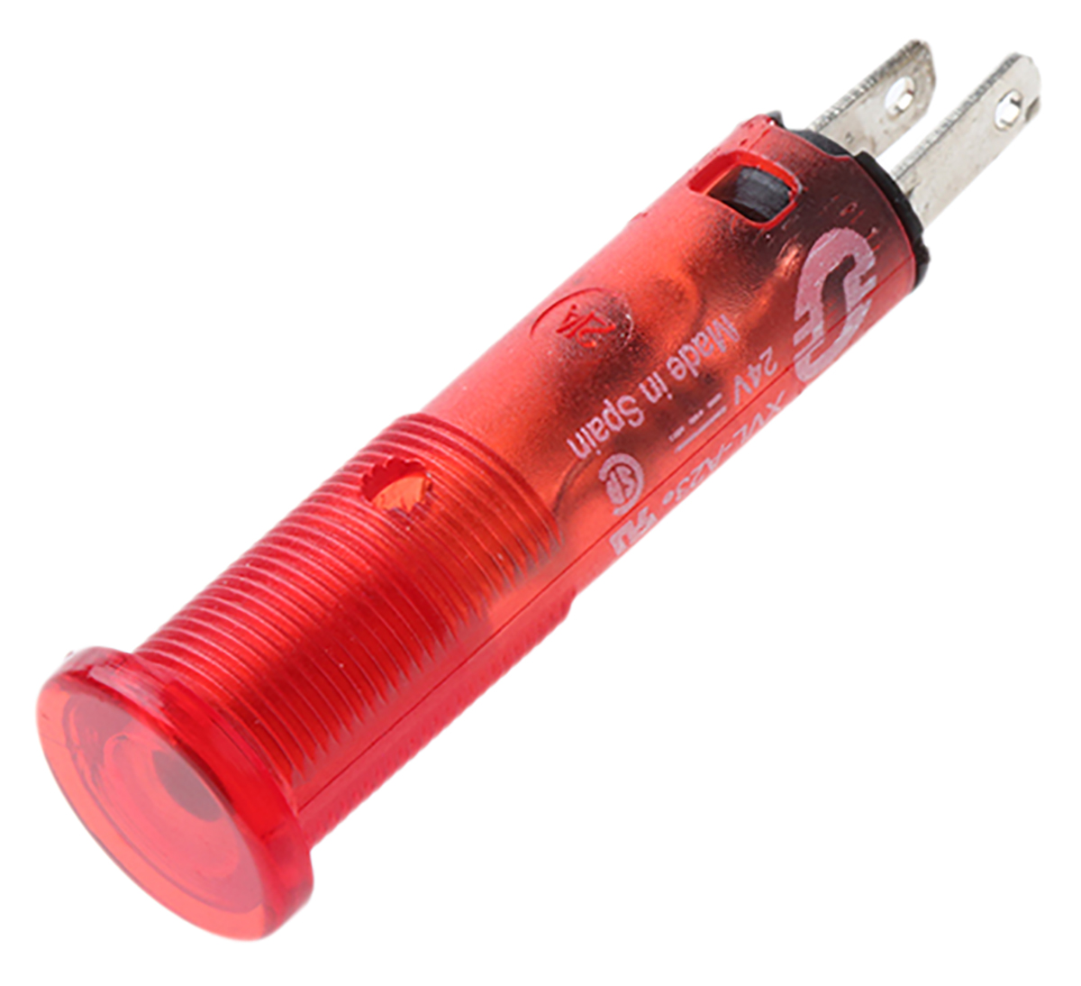 Schneider Electric, XVL, Panel Mount Red Pilot Light, 8mm Cutout, IP40, IP65, Round