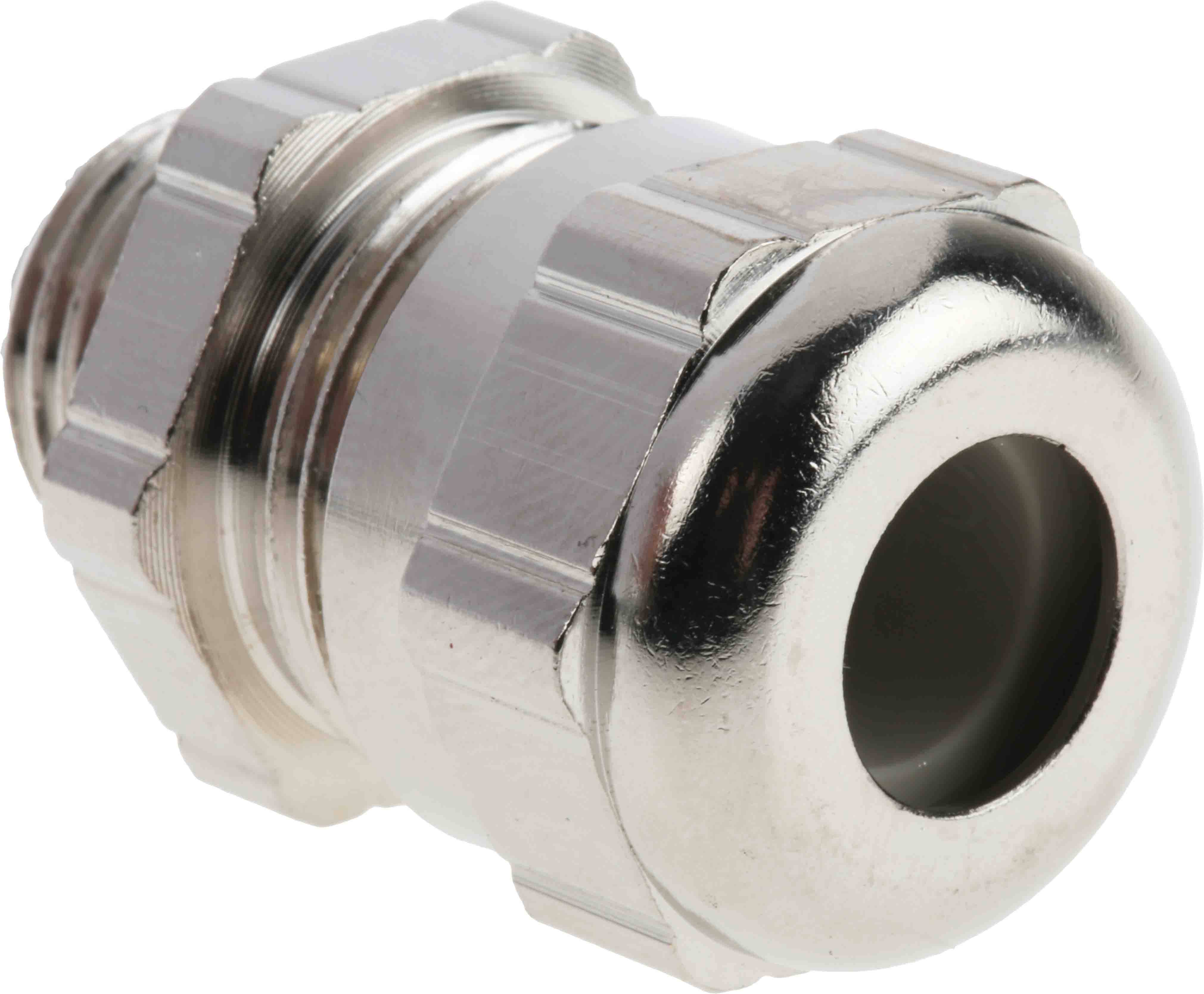 ABB Metallic Nickel Plated Brass Cable Gland, M16 Thread, 7mm min., 11mm max., IP68