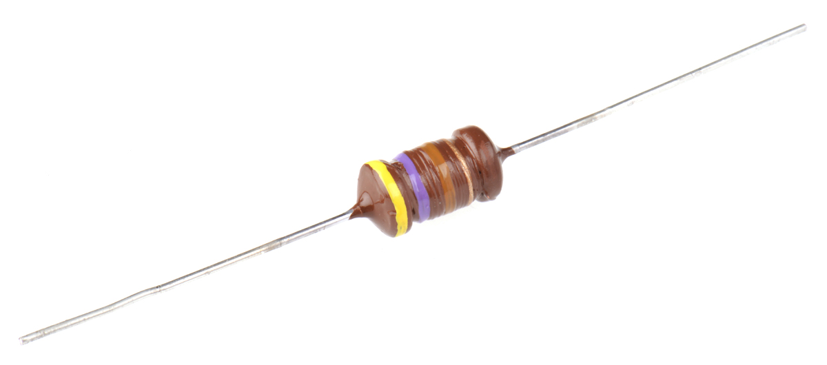 EPCOS 470 μH ±5% Ferrite Leaded Inductor, Max SRF:1.8MHz, Q:30, 510mA Idc, 1.9Ω Rdc, HLBC