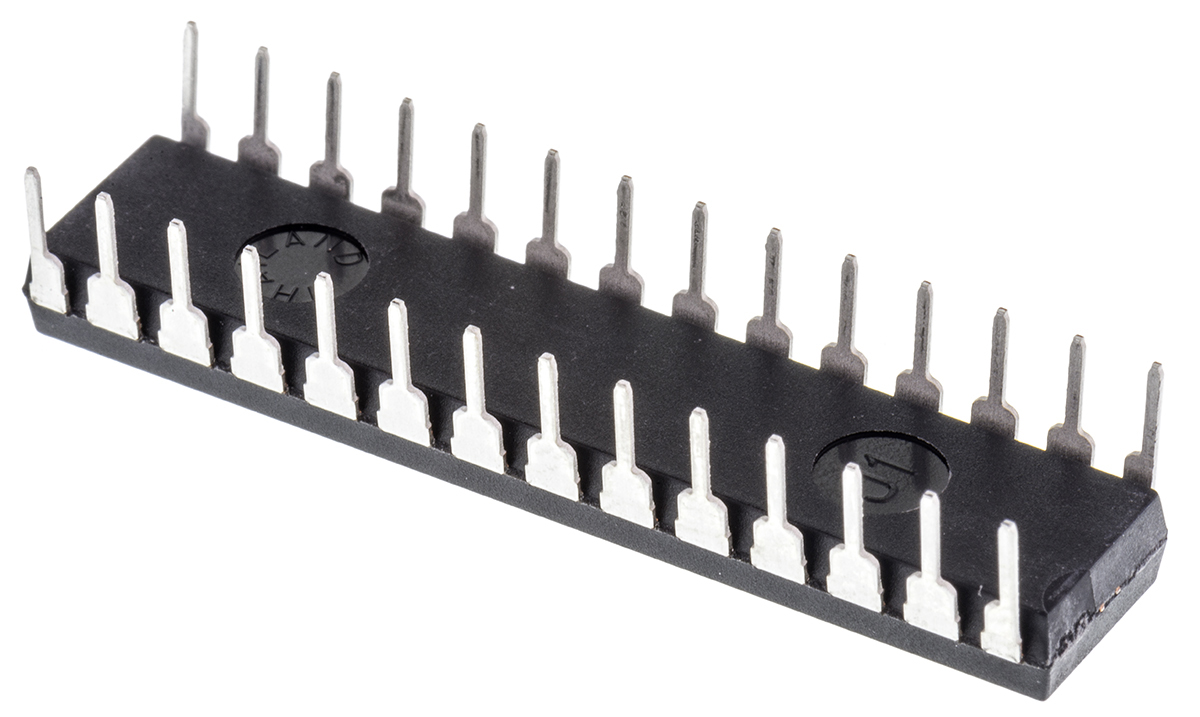Microchip, 8 bit PIC, PIC18F2523 Microcontroller, 40 MHz, 32kB FLASH, 28-Pin SPDIP