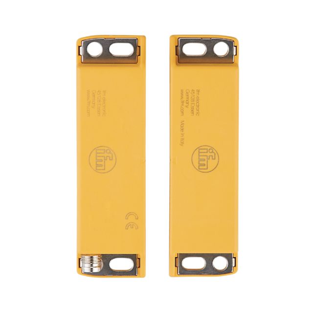 ifm electronic MN Series Non-Flush Magnetic Safety Switch, 24V dc, Polyamide Housing, 2NO, M8