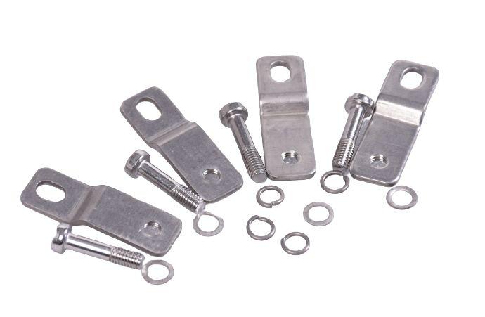 RS PRO Stainless Steel for Use with RS PRO Aluminium Enclosure, 51 x 16 x 28.5mm