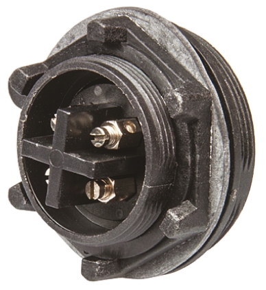 Bulgin Circular Connector, 4 Contacts, Panel, Standard Connector, Socket, Female, IP68, IP69K, Standard Buccaneer Series