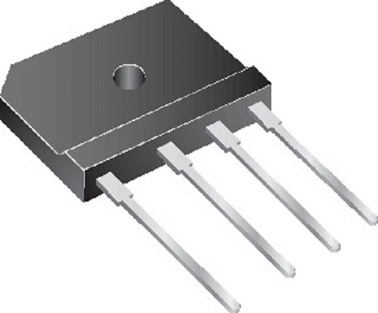 Vishay Bridge Rectifier, 25A, 600V, 4-Pin