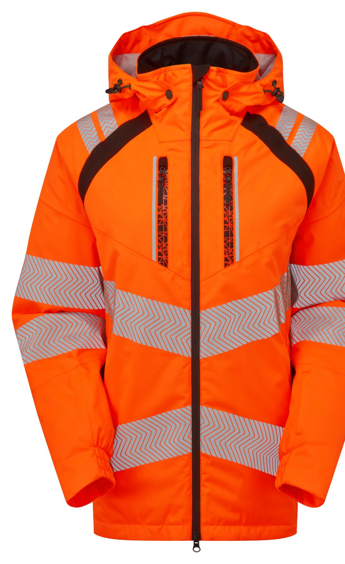 PULSAR LFE919 Orange Men Hi Vis Parka, XXL