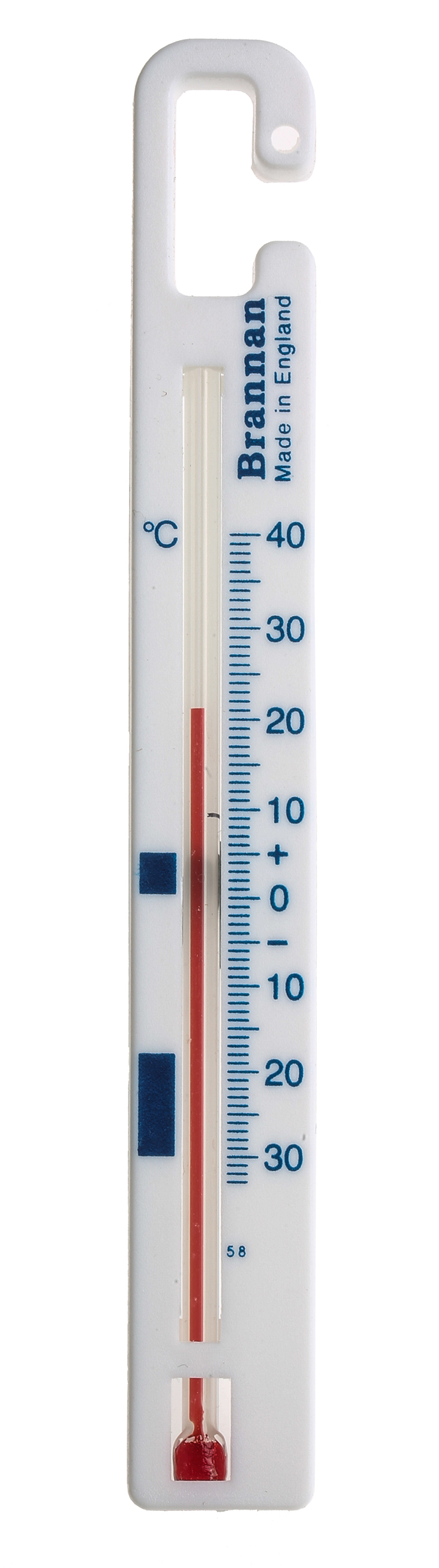 Brannan Freezer, Fridge Glass Thermometer, +40 °C max