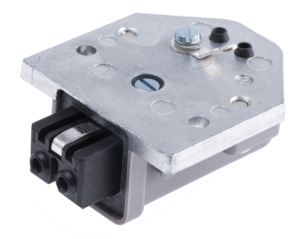 Hirschmann, ST IP20 Grey Panel Mount Industrial Power Plug, Rated At 16A, 250 V, 400 V