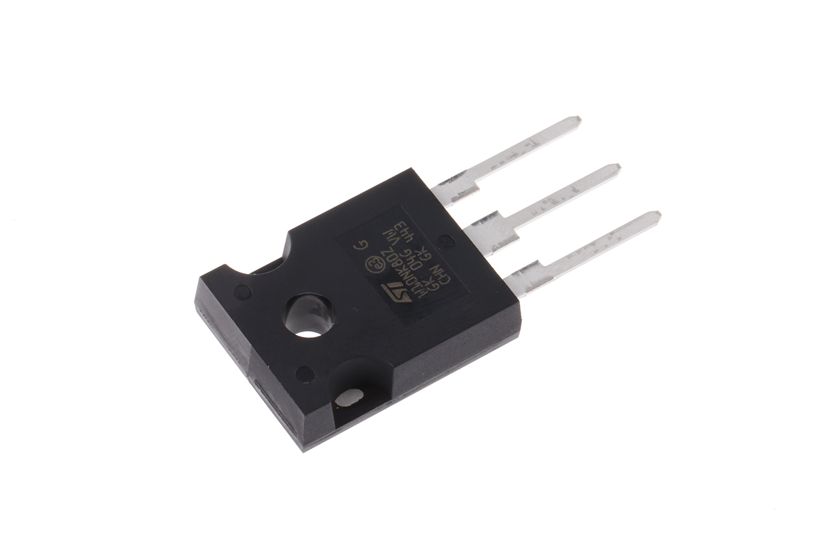 STMicroelectronics Type N-Channel MOSFET, 9 A, 800 V Enhancement, 3-Pin TO-247