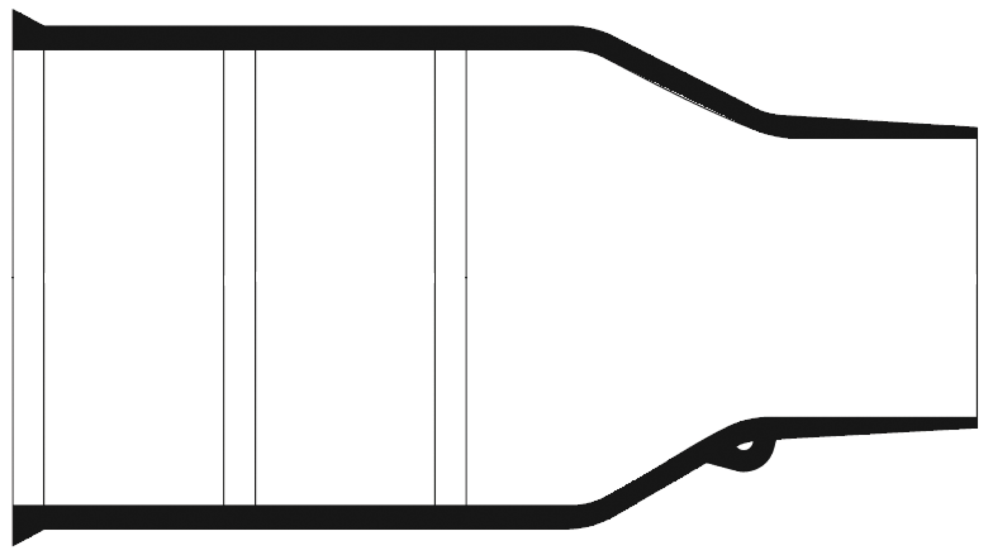TE Connectivity Straight, LFH Polyolefin Adhesive Lined, 52mm