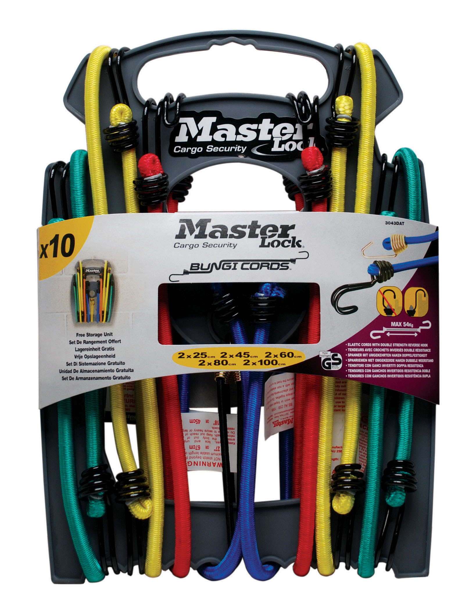 Master Lock 2 Hooks Bungee Cord
