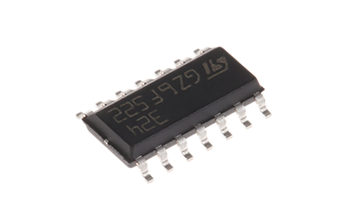 LM324D STMicroelectronics, Operational Amplifier, 1.3 MHz, 14-Pin 30 V SOIC