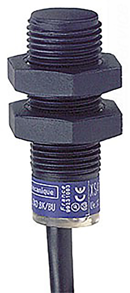 Telemecanique Sensors Inductive Threaded Barrel Proximity Sensor, M12, 4 mm Detection, PNP NO+NC, 12 → 24 V dc