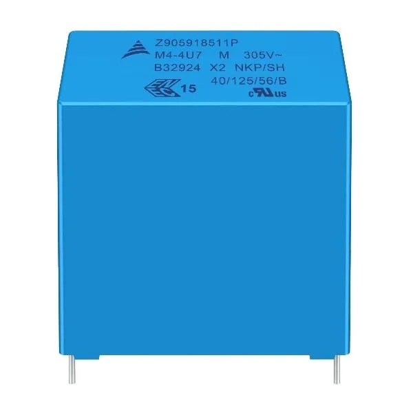 EPCOS B32924C Polypropylene Film Capacitor, 305V dc, ±10%, 4.7μF, Through Hole