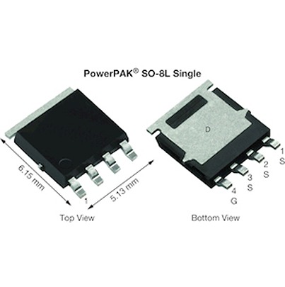 Vishay SQJ190 Type N-Channel Single MOSFETs, 19.6 A, 100 V Enhancement, 4-Pin PowerPAK
