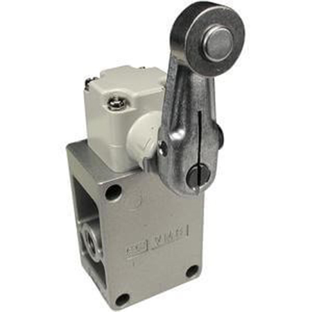SMC Roller Lever Pneumatic Relay Pneumatic Manual Control Valve VM800 Series, 1/8in, III B