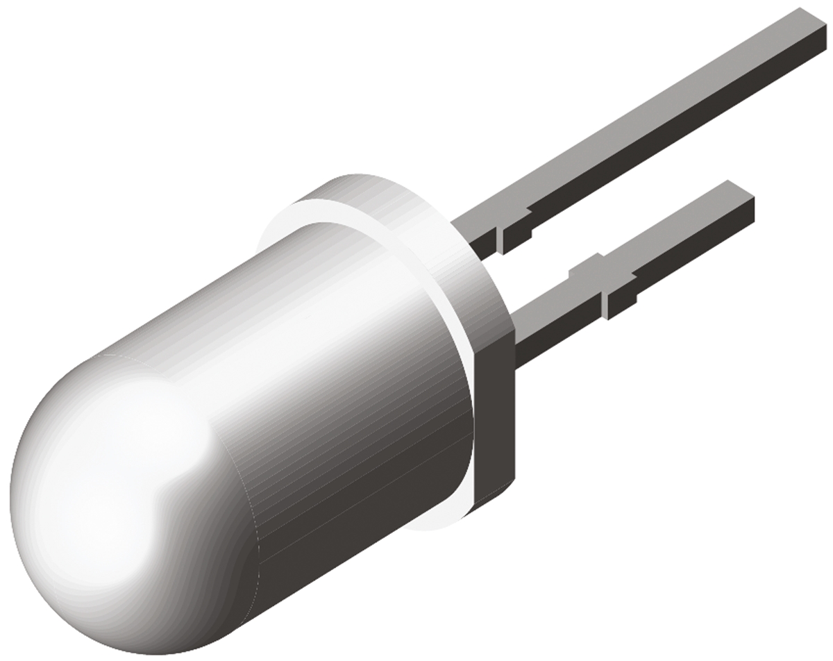 Vishay, BPV10 Near Infrared Radiation, Visible Infrared Radiation Si Photodiode, Through Hole 5mm package