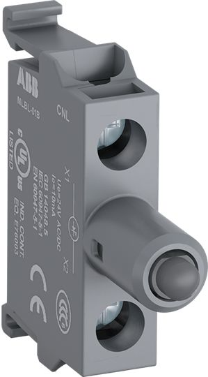 ABB MLBL Series Light Block, 380V ac, Green Light