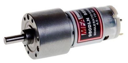 RS PRO Brushed Geared DC Geared Motor, 7 W, 12 V dc, 29 Ncm, 153 rpm, 6mm Shaft Diameter