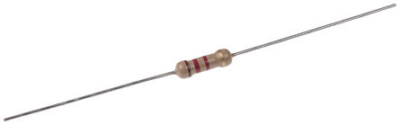 TE Connectivity 1.2kΩ Carbon Film Resistor 0.5W ±5% CFR50J1K2