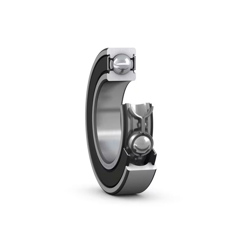 SKF 6005-2RSH/C3GJN 1 Row Ball Bearing - 25 mm ID, 47 mm OD