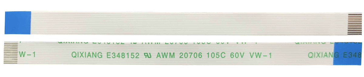 RS PRO FFC Ribbon Cable, 12-Way, 0.5mm Pitch, 50mm Length